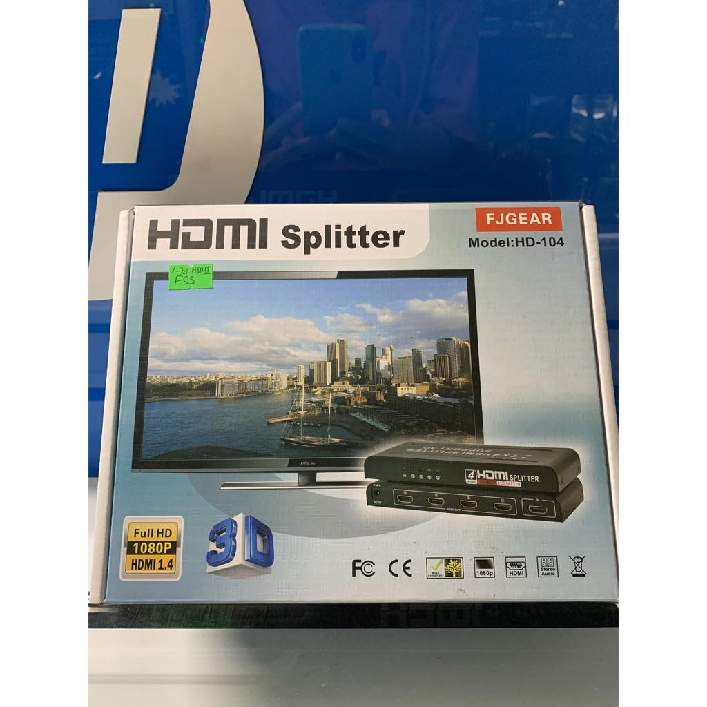 Bộ chia từ 1 cổng HDMI ra 4 cổng HDMI - HDMI Splitter 1x4 cổng