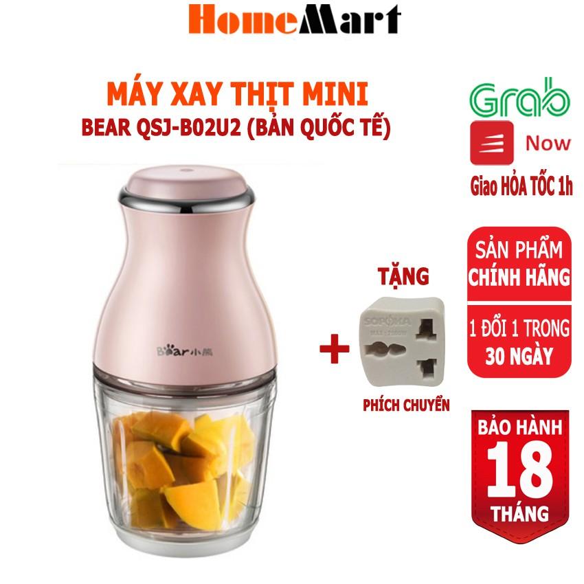 Máy xay thịt Bear QSJ-B02U2, dung tích 600ml, Anh Lam Store - Hàng nhập khẩu