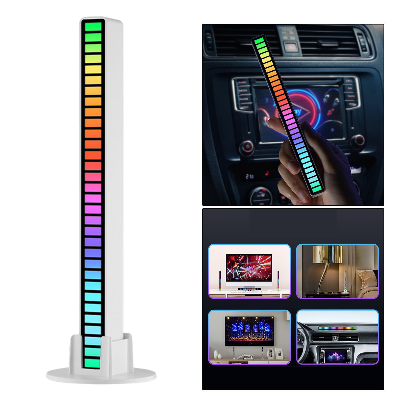 Voice Control RGB Light Color Change for Car Gaming DJ