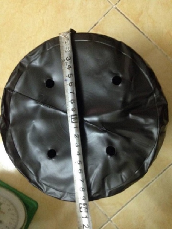 1KG CHẬU NHỰA MỀM ƯƠM CÂY 28X25 - BỊCH, TÚI BẦU 28x25, 1kg = 30 chậu