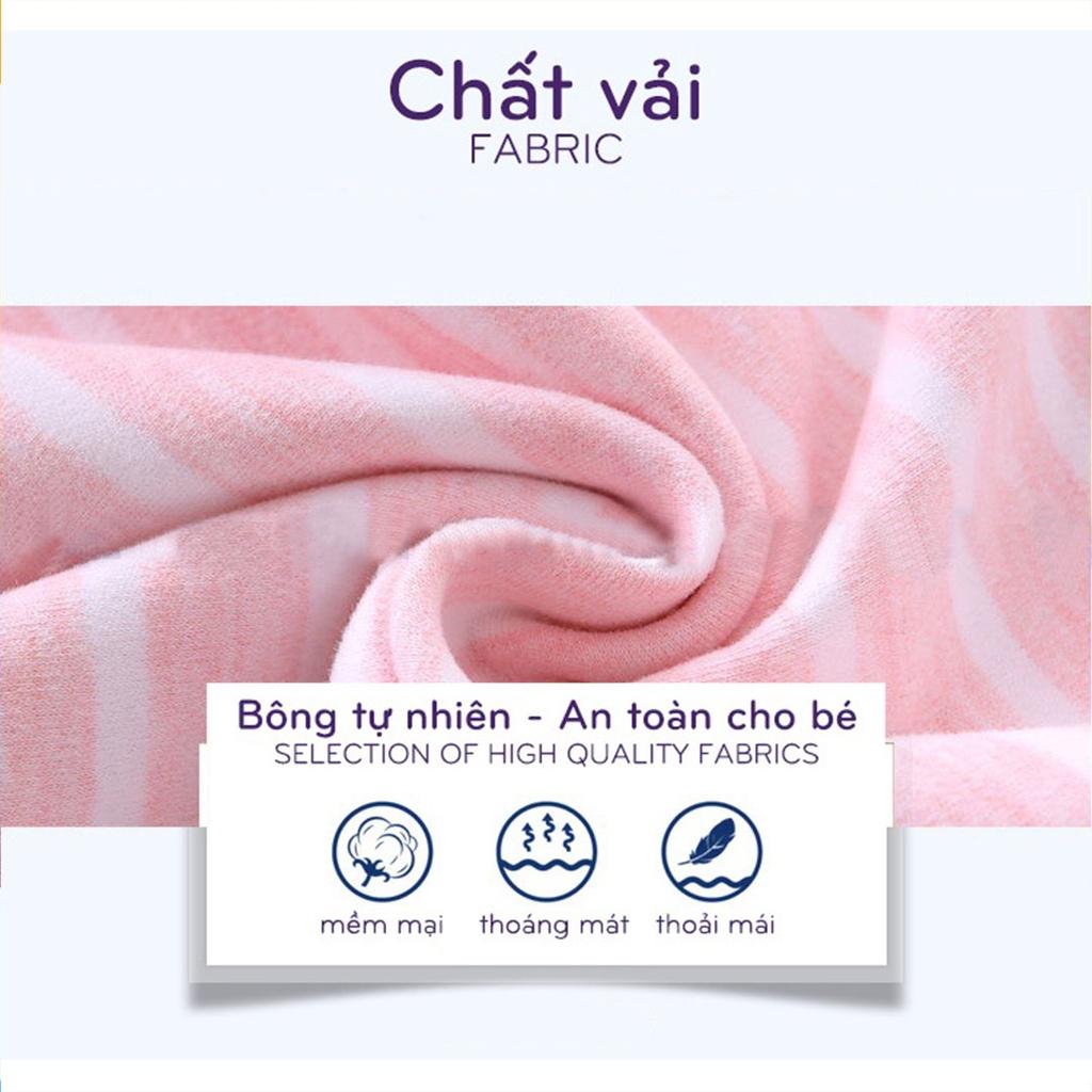 Bộ thu đông cho bé LILIKIDS in hình gấu chất cotton nỉ mềm và ấm Bộ dài tay cho bé trai bé gái 1 2 3 4 tuổi BDT09