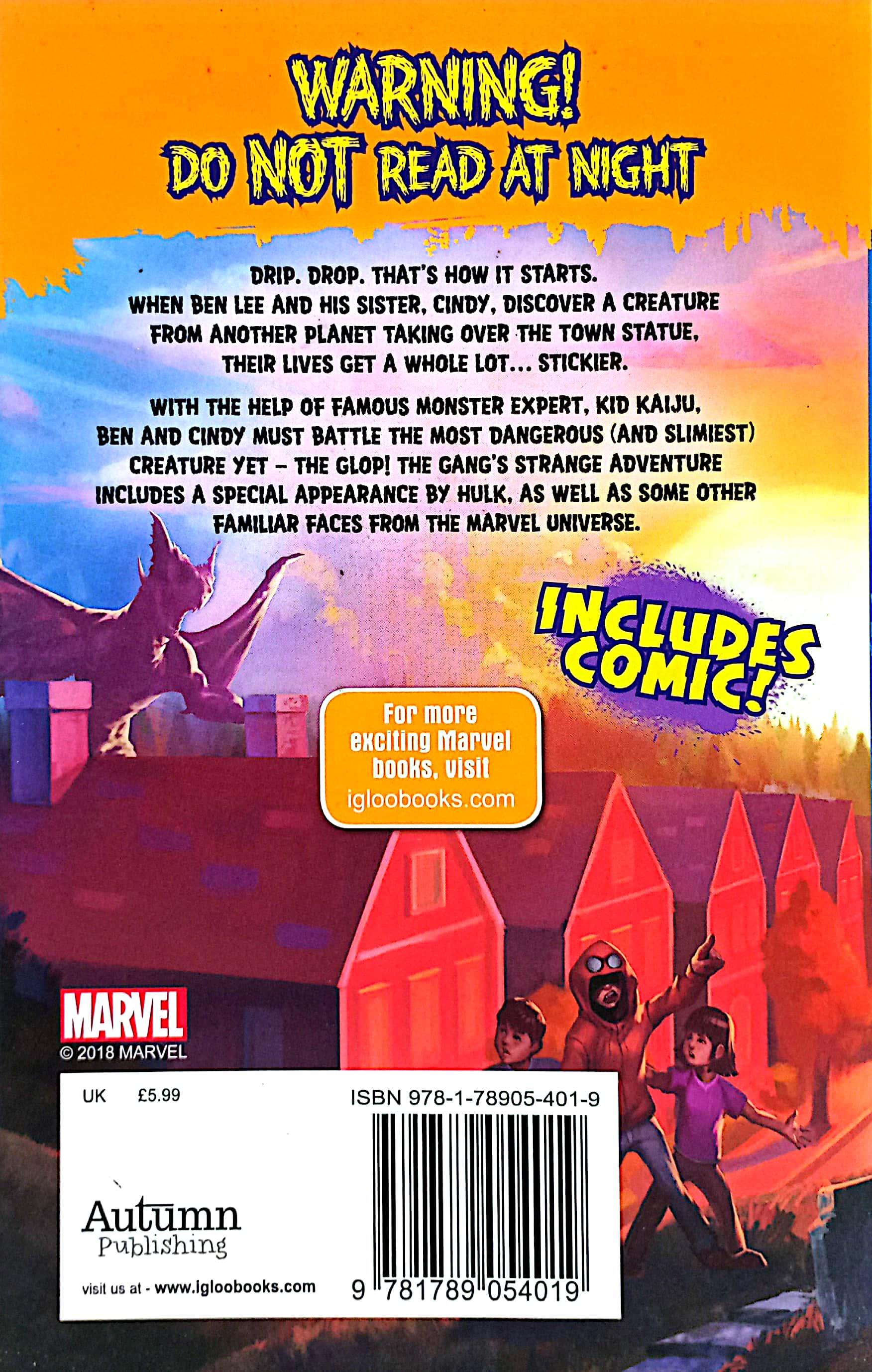HULK: Beware the Glop (Monsters Fiction Marvel)