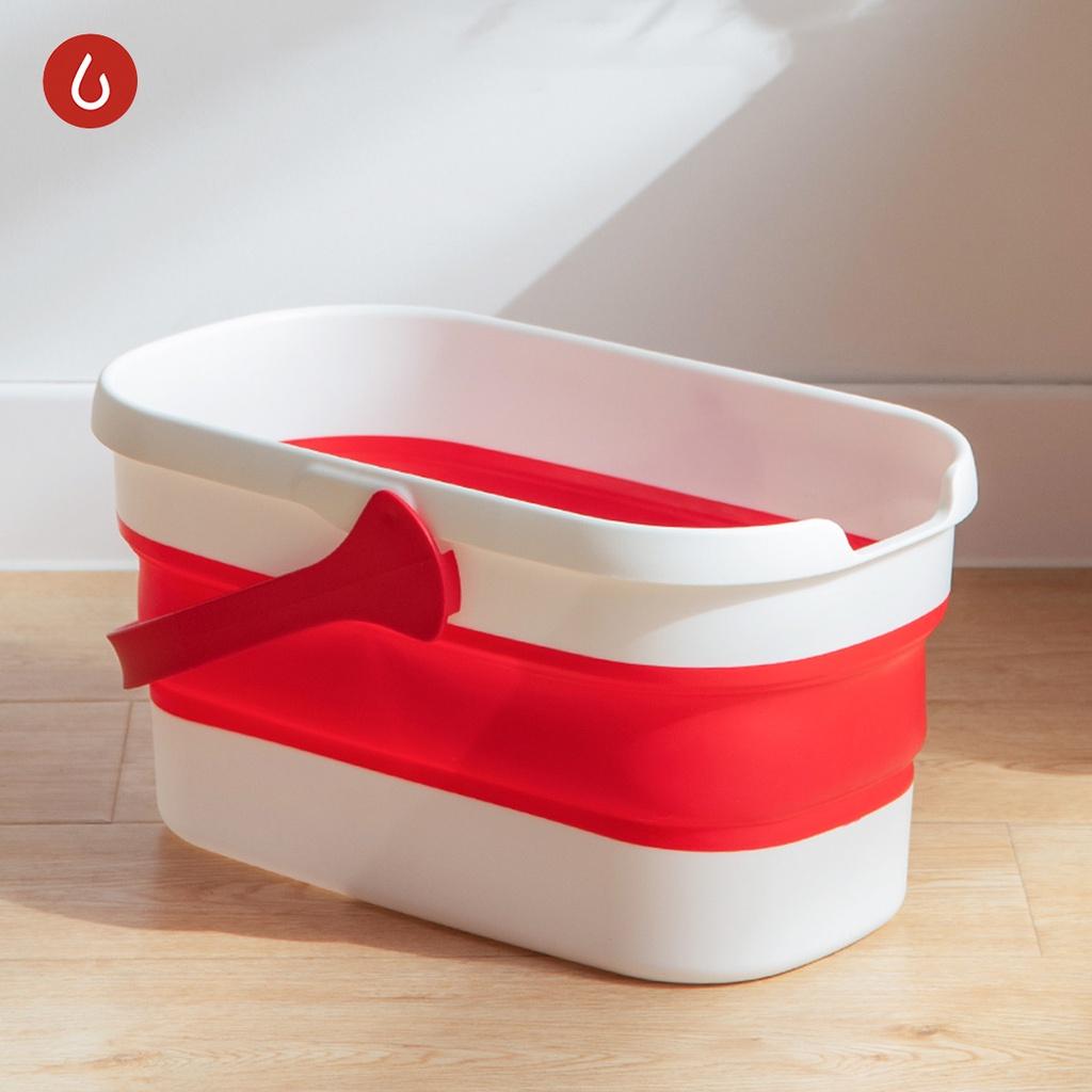 Xô lau chùi xe hơi nhà cửa Xiaomi Youpin Yijie 12L gấp gọn được tiện lợi