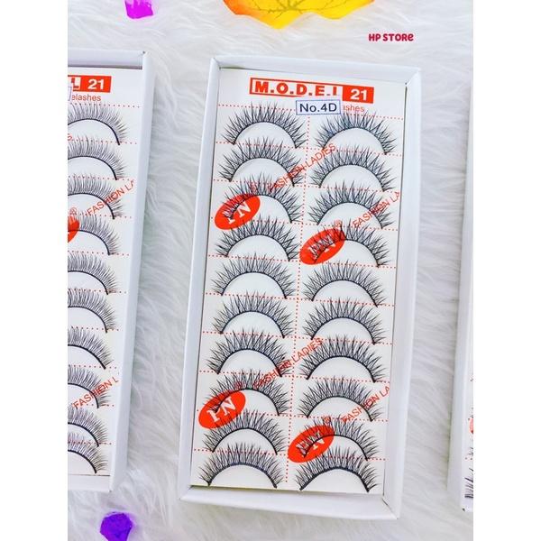 Lông Mi Giả Fashion Lashes Số 4L, 4T, 4D Hộp/10 Cặp Siêu Cong