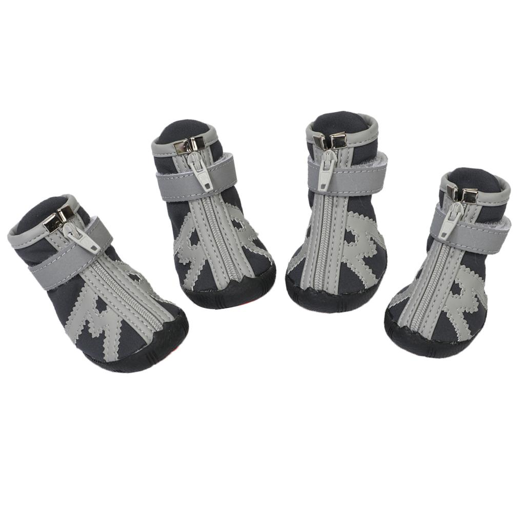 Pet WaterProof Rain Shoes Pet Puppy Outdoor Warm Anti-Slip Shoes
