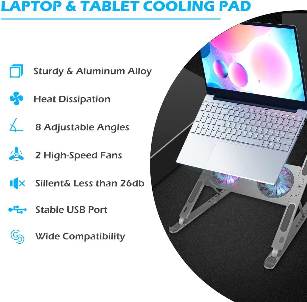 Đế làm mát máy tính xách tay có thể điều chỉnh đế máy tính xách tay