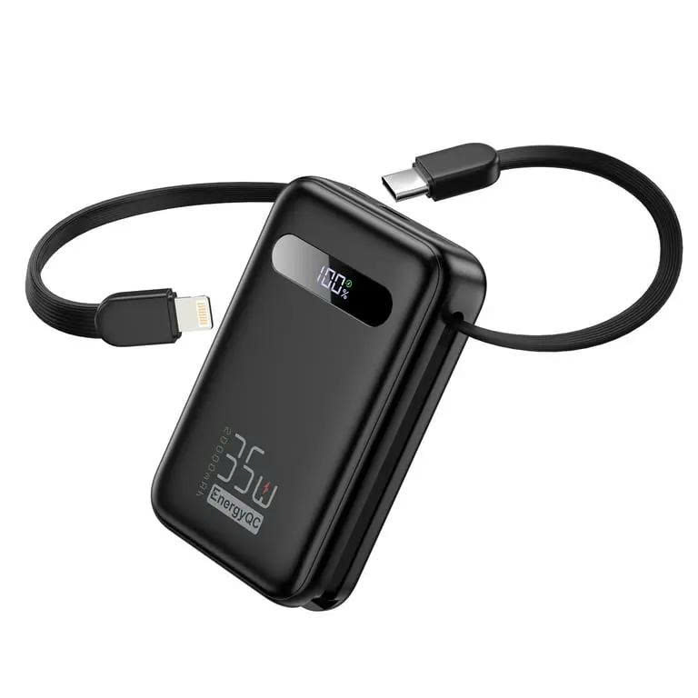 Pin Sạc Dự Phòng EnergyQC 20000mAh 35W – Sạc Nhanh, Dung Lượng Lớn Cho Mọi Thiết Bị. Hàng Nhập Khẩu