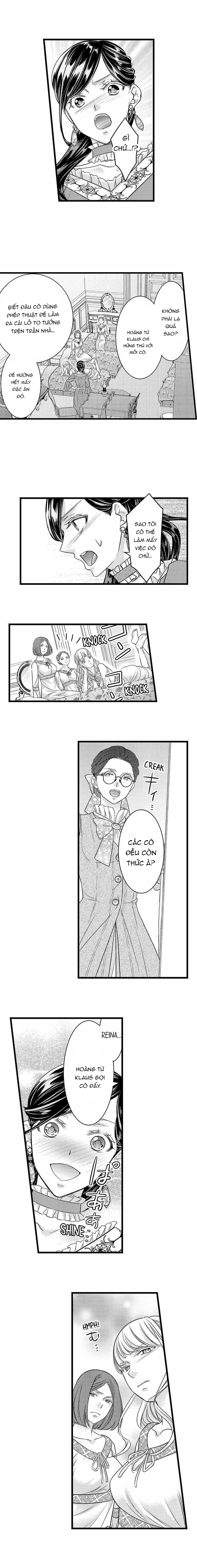 chuyển sinh vào thế giới khác ~ nếu muốn trở thành nữ hoàng hãy tìm cách để được hoàng đế sủng ái vào ban đêm chapter 50.2 4