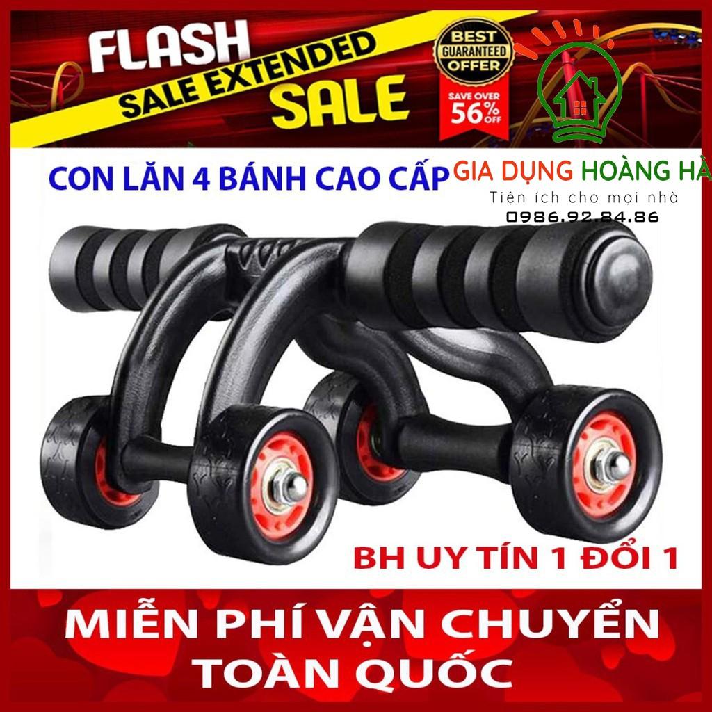 CON LĂN 4 BÁNH TẬP CƠ BỤNG - TẶNG THẢM LÓT CÓ VÂN CHỐNG TRƯỢT LOẠT TỐT NHẤT