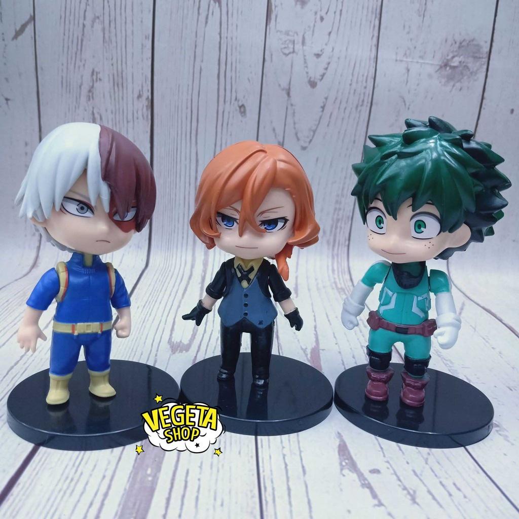 Mô hình Học Viện Siêu Anh Hùng My Hero Academia - Bungo Stray Dogs - Midoriya Todoroki Bakugo Dazai Osamu Chuya Nakahara