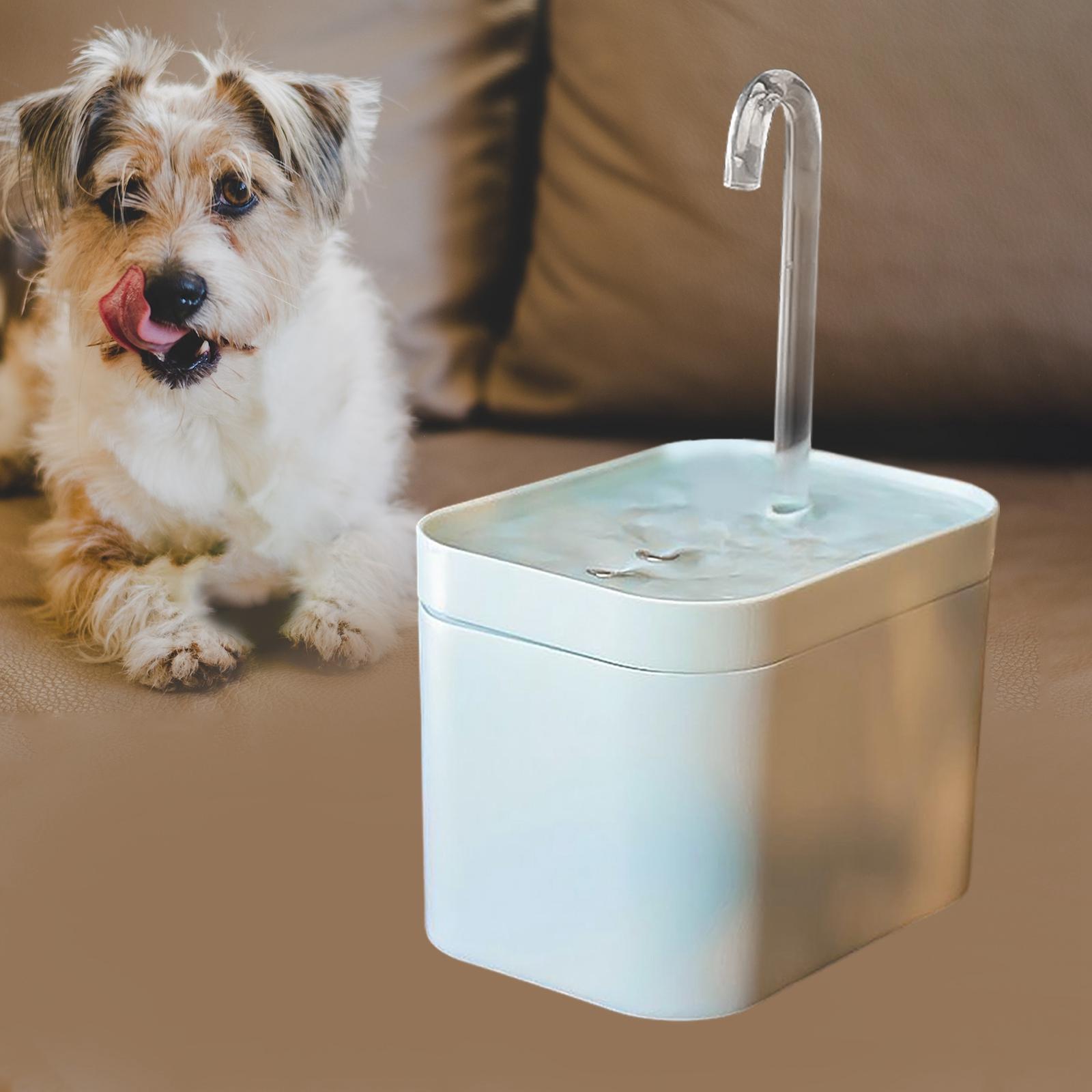 Electric Pet Water Fountain w/ Filter 1.5L Quiet Water Dispenser