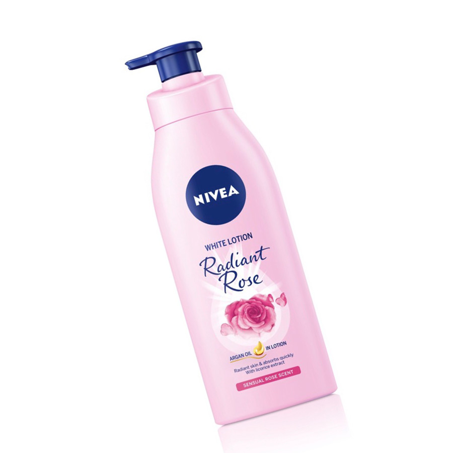 Sữa dưỡng thể dưỡng trắng da Nivea Radiant Rose 350ml