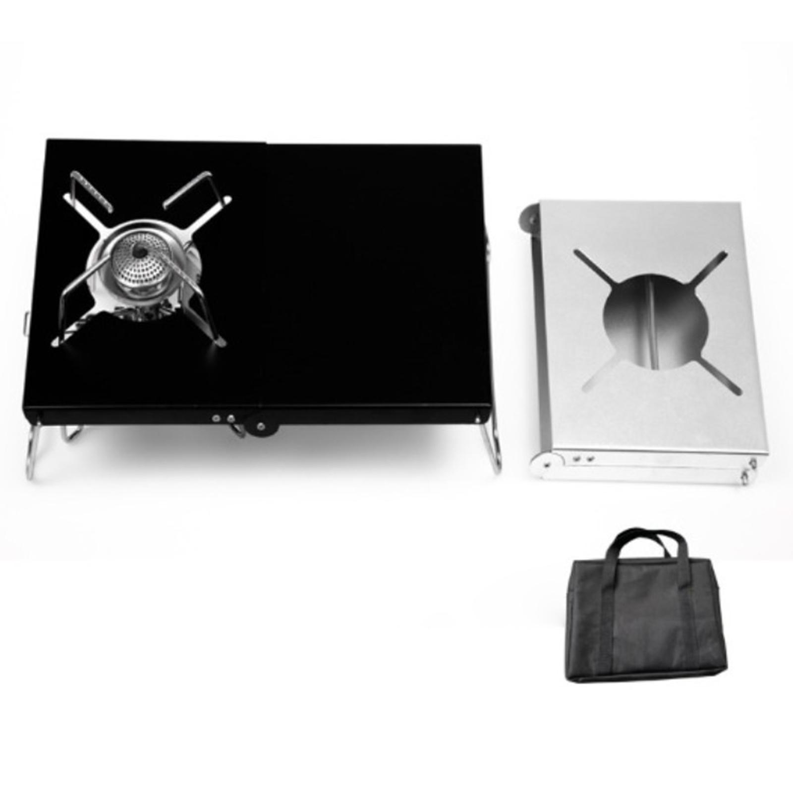 Outdoor Folding Stove Table Stove Stand Bracket Desk Fishing Hiking Picnic