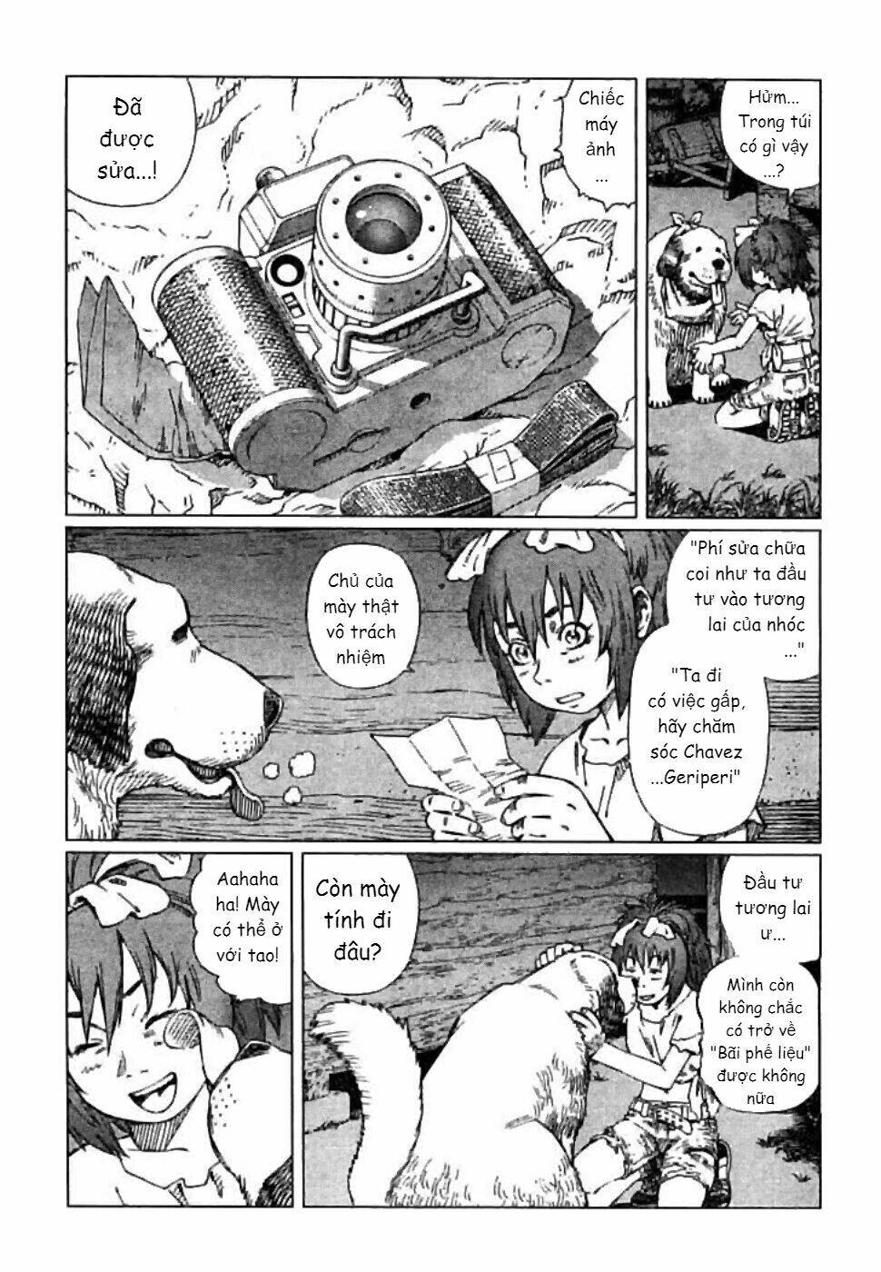 thiên thần chiến tranh alita ngoại truyện chapter 3 2