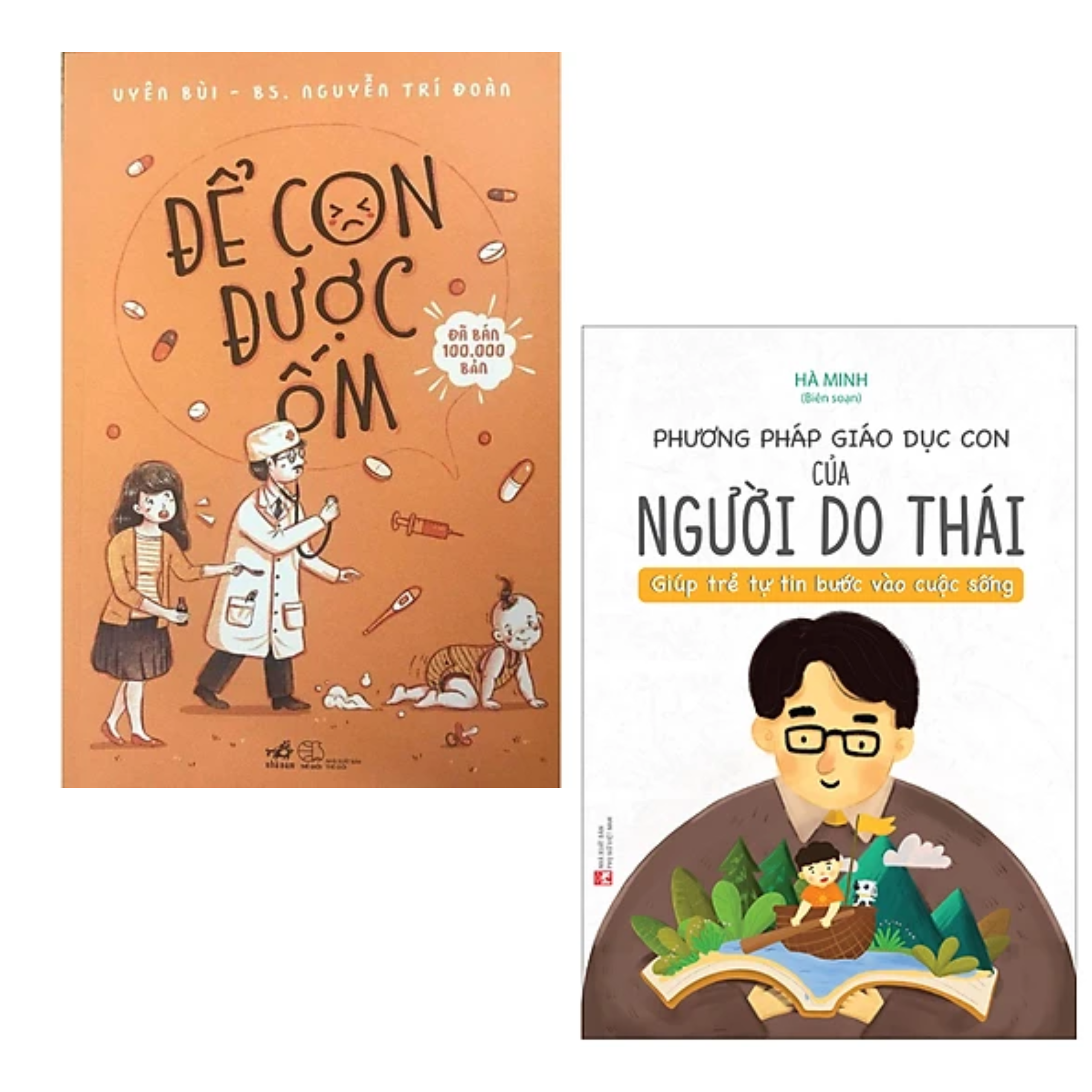 Combo 2 cuốn sách Làm Cha Mẹ: Phương Pháp Giáo Dục Con Của Người Do Thái - Giúp Trẻ Tự Tin Bước Vào Cuộc Sống + Để Con Được Ốm