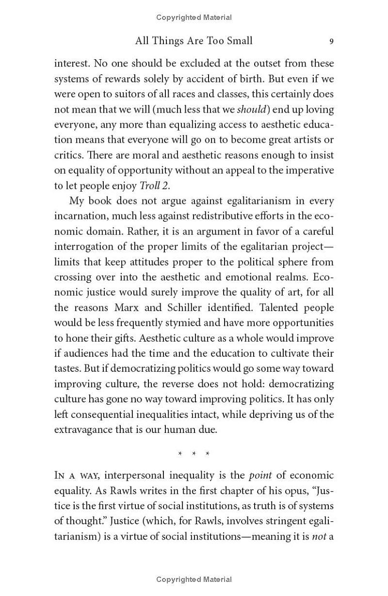 Sách ngoại văn: All Things Are Too Small - Essays In Praise Of Excess