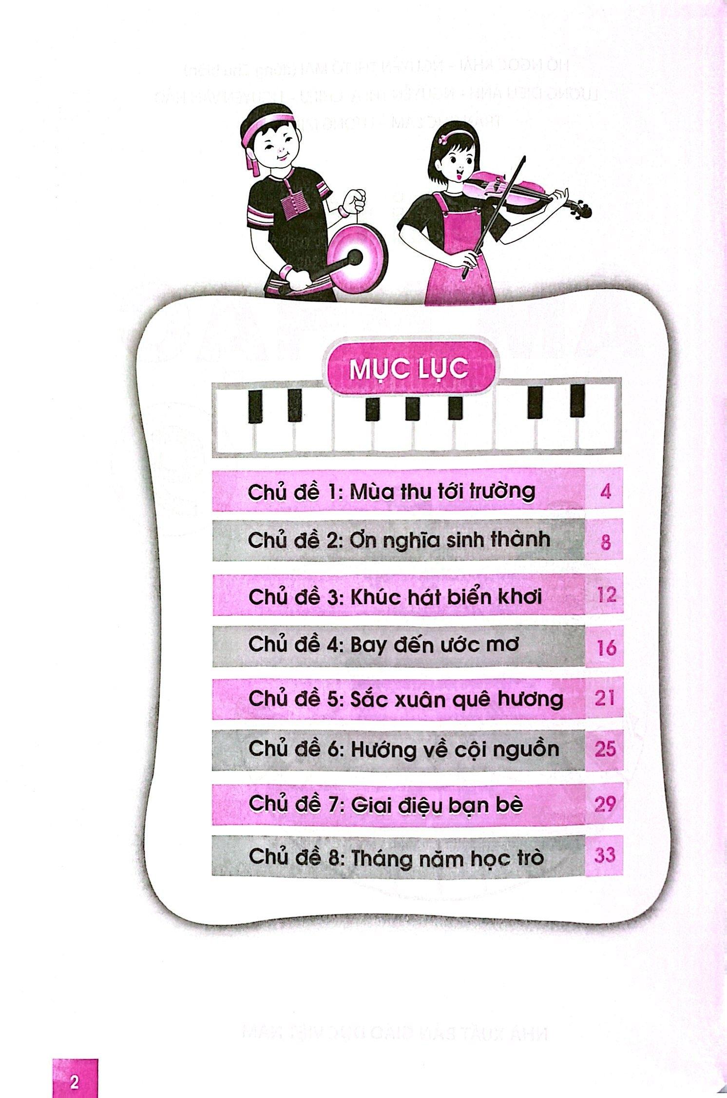 Bài Tập Âm Nhạc 9 (Chân Trời) (Chuẩn)