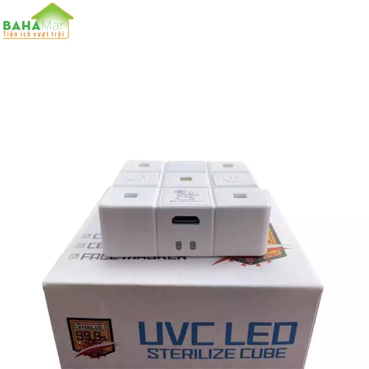 HỘP KHỬ TRÙNG ĐA NĂNG DIỆT KHUẨN UVC LED CẦM TAY - MÁY TIỆT TRÙNG BỎ TÚI &quot;BAHAMAR&quot; Sử dụng tia cực tím khử khuẩn đồ dùng hàng ngày, Nhỏ gọn bỏ túi và hiệu quả sử dụng cao