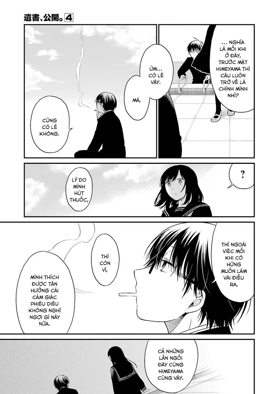 di thư trên bàn chapter 18 23