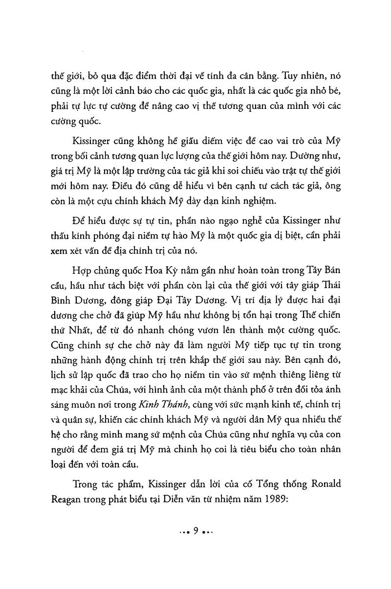 Trật Tự Thế Giới (Tái Bản 2023)