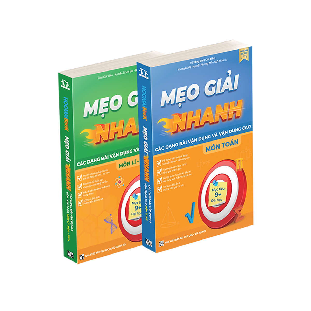 Sách Combo Mẹo Giải Nhanh Các Dạng Bài Vận Dụng Và Vận Dụng Cao Môn Toán - Lí – Hóa – Sinh - Lớp 12 - BẢN QUYỀN