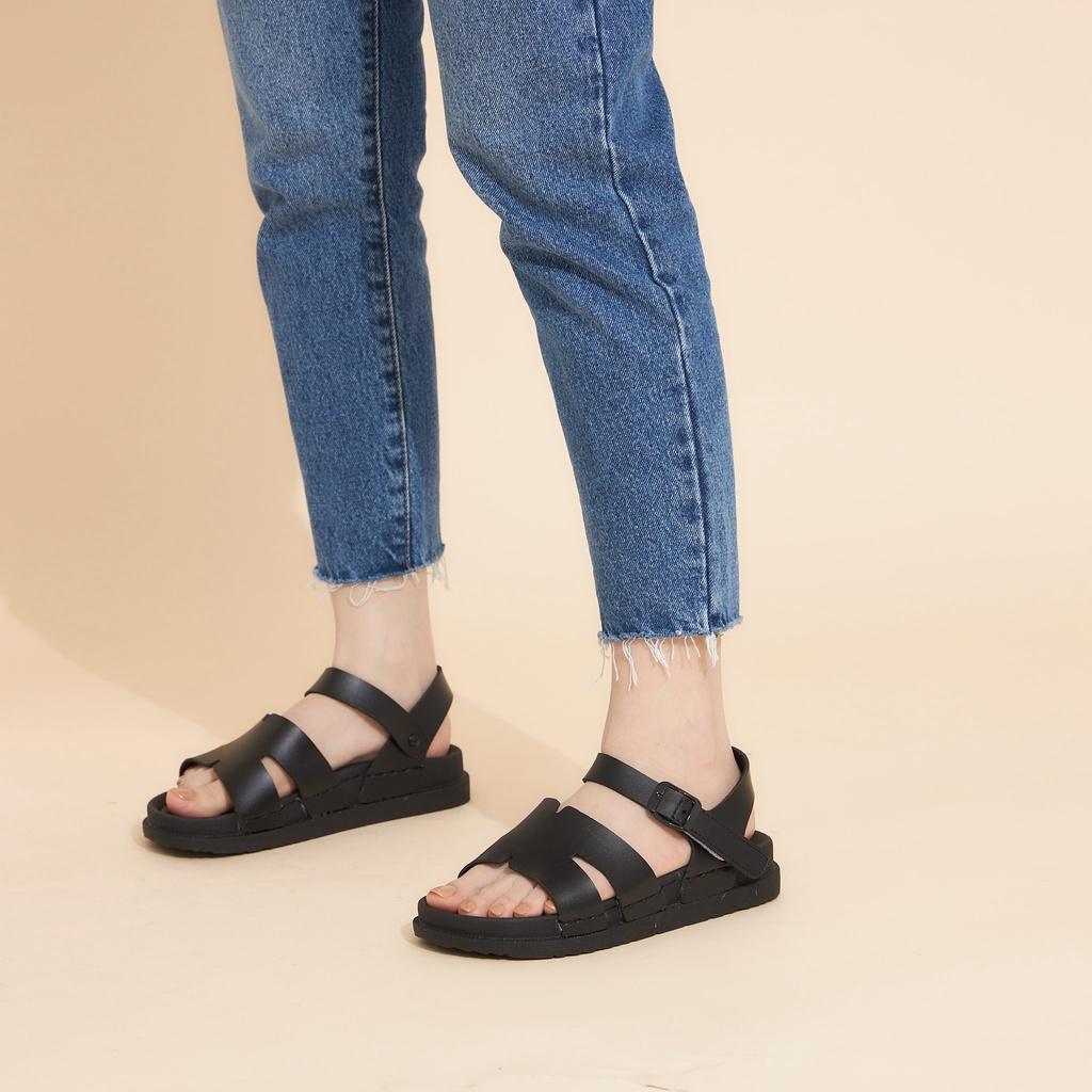 Giày MWC 2946 - Giày Sandal Nữ Quai Chữ H Đế Cao Thanh Lịch Thời Trang