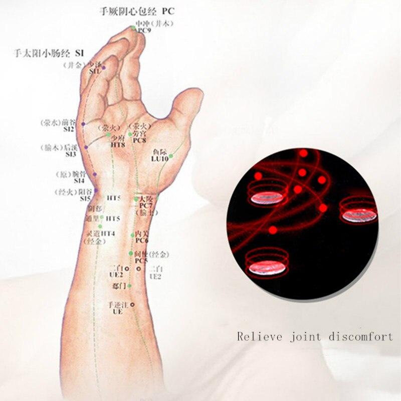 Self-heating Wrist Brace Arthritis Pain Relief Winter Keep Warm Sport Protect Band Magnet Tourmaline Wristband Ache Joint Warm
