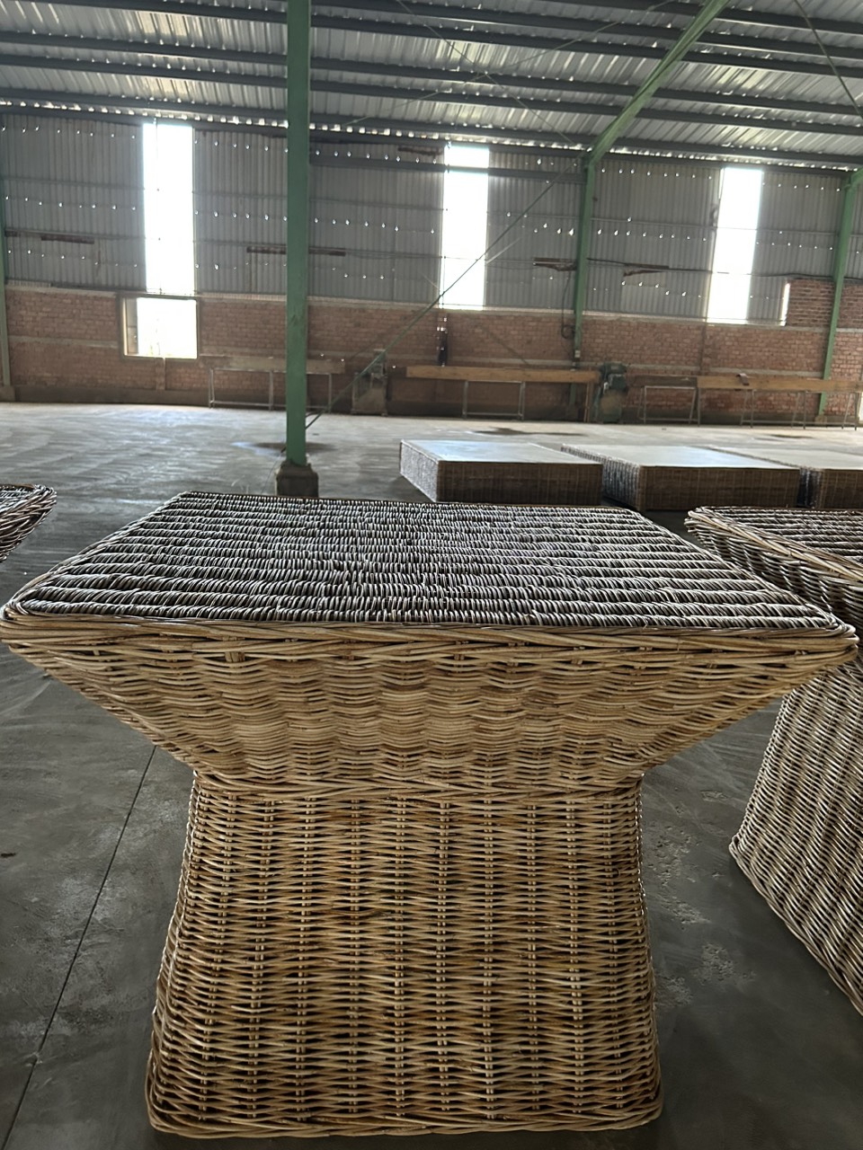 Bàn vuông mây cao cấp CaSa Mai Son
