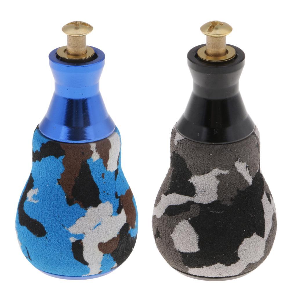 Gourd Shape Knob EVA Reel Handle Knob Anti-corrosion for Baitcasting Reels