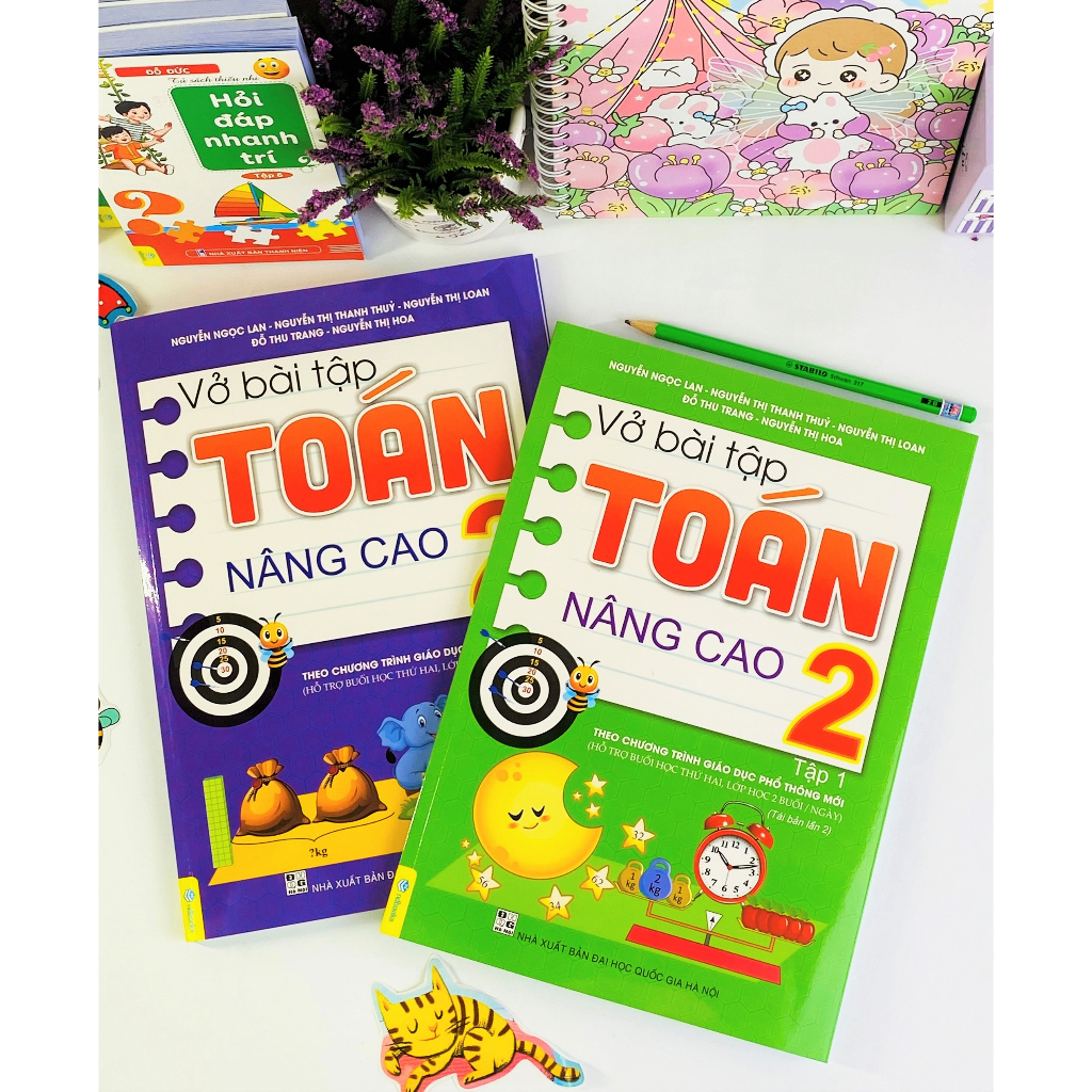 Sách - Combo Vở Bài Tập Toán Nâng Cao 2 - Theo chương trình GDPT mới