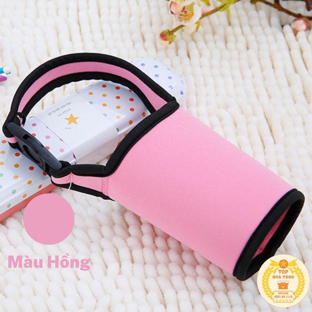 Túi đựng Ly giữ nhiệt, cốc giữ nhiệt Coffee Holic 380ml - 700ml tiện dụng