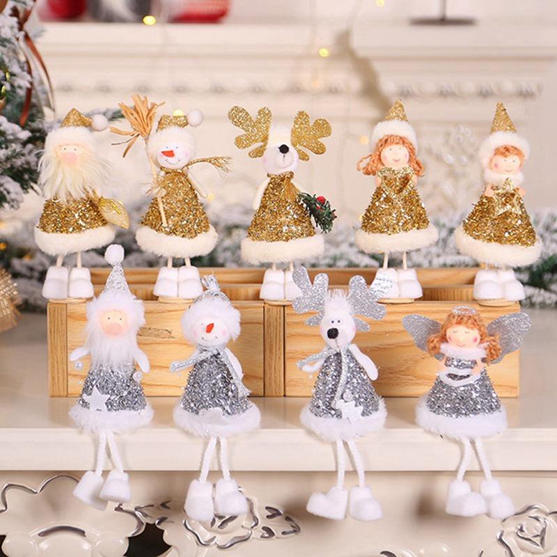 Tmdbyx Búp bê thiên thần dễ thương trang trí cây thông Giáng sinh/năm mới nhất