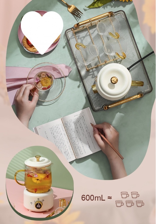 Bộ Thưởng Trà Sinh Health Electric Teapot đa năng