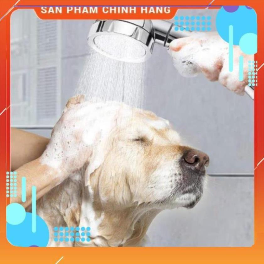 Vòi sen tăng áp️Evoucher Đầu vòi sen lọc nước áp suất cao có thể tháo rời 360 độ vàng bạc 206782 GOLD-206783 BẠC