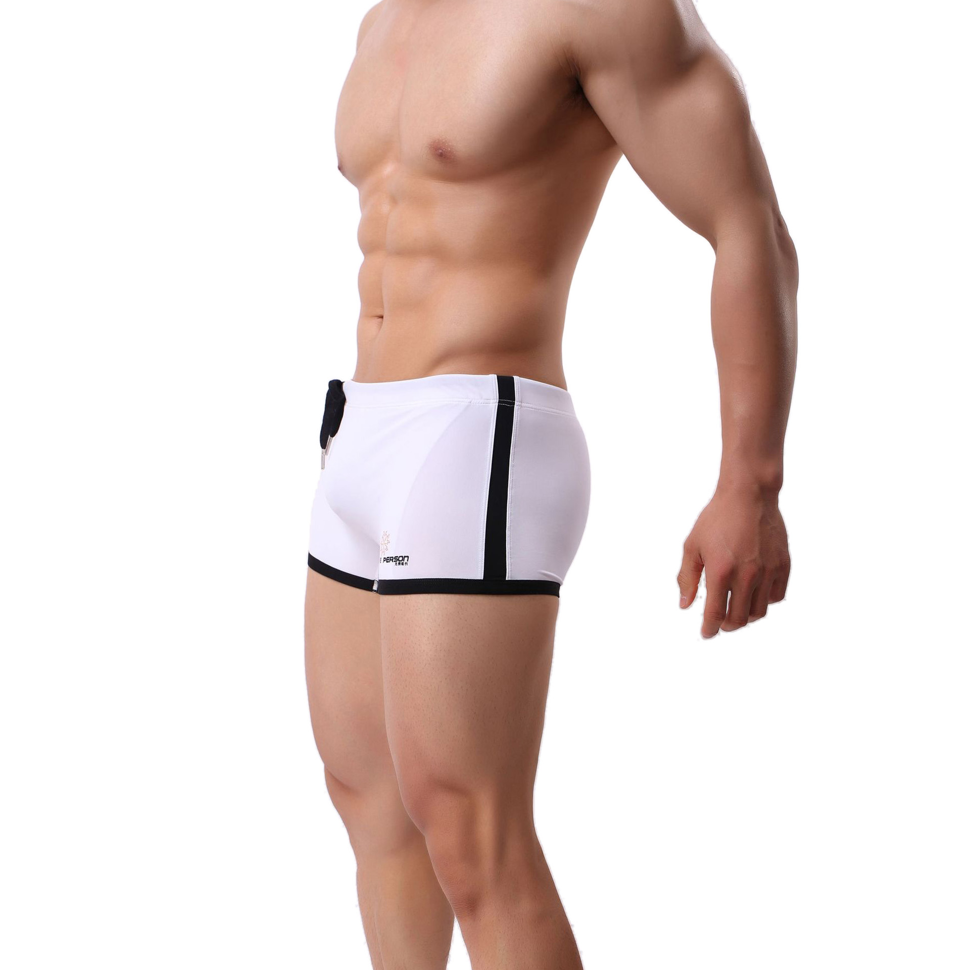 Quần Bơi Nam Boxers Brave Person B1010 - Thiết Kế Trẻ Trung Thể Thao Dây Buộc Quần - Màu Sắc Kết Hợp Thời Trang Nam Tính