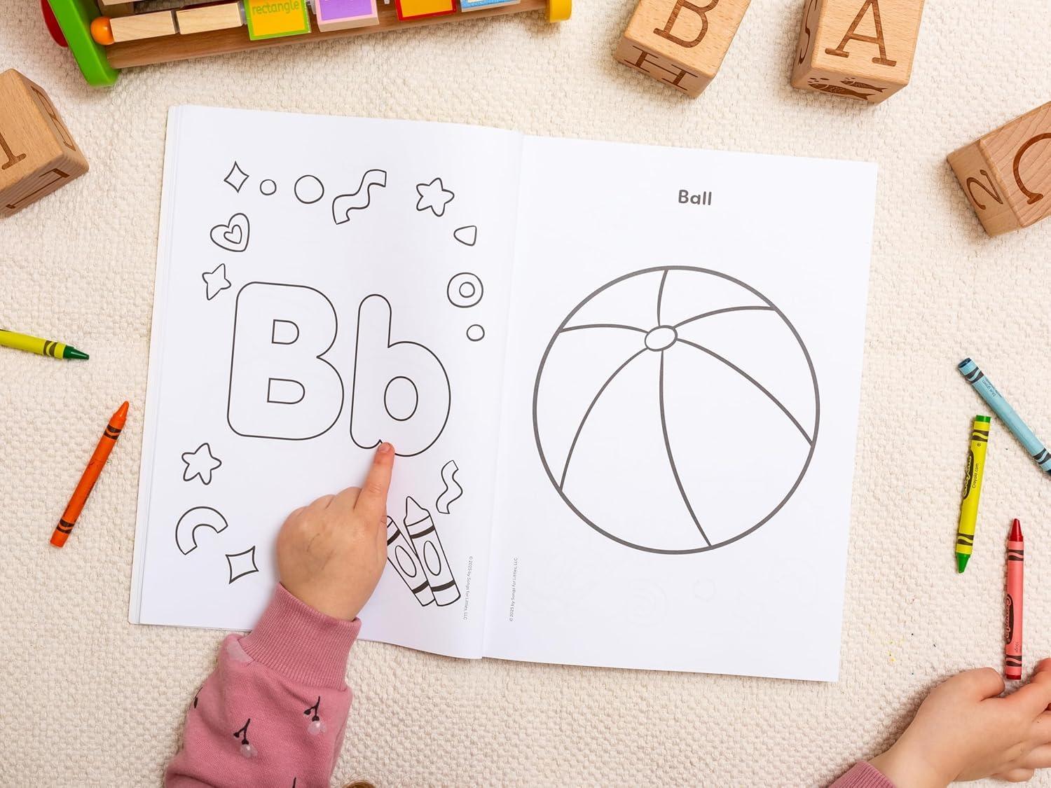 Sách ngoại văn: Ms Rachel - My First Colouring Book