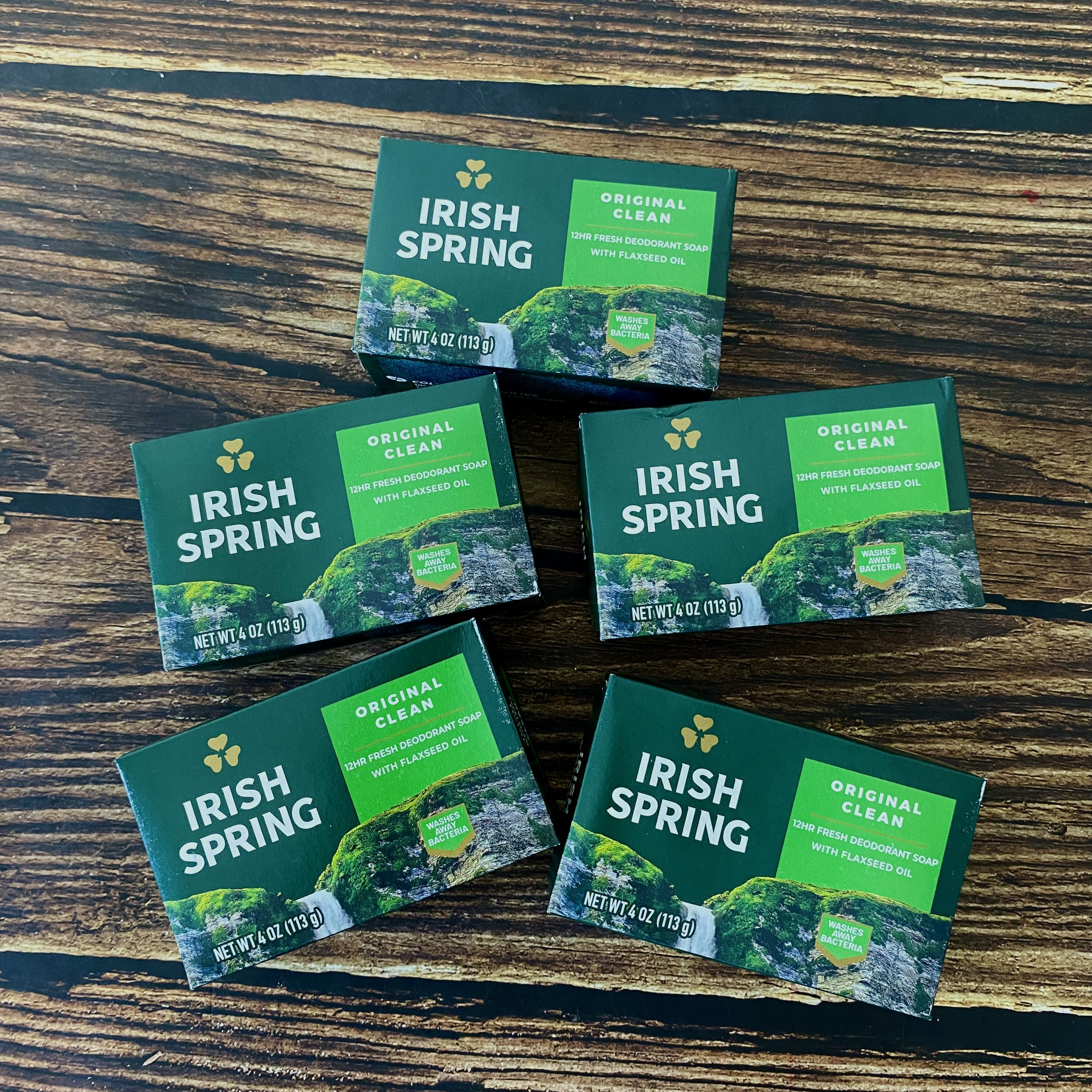 20 Bánh Xà bông Irish Spring Original Clean Mỹ 113gx20 Nhập Mỹ