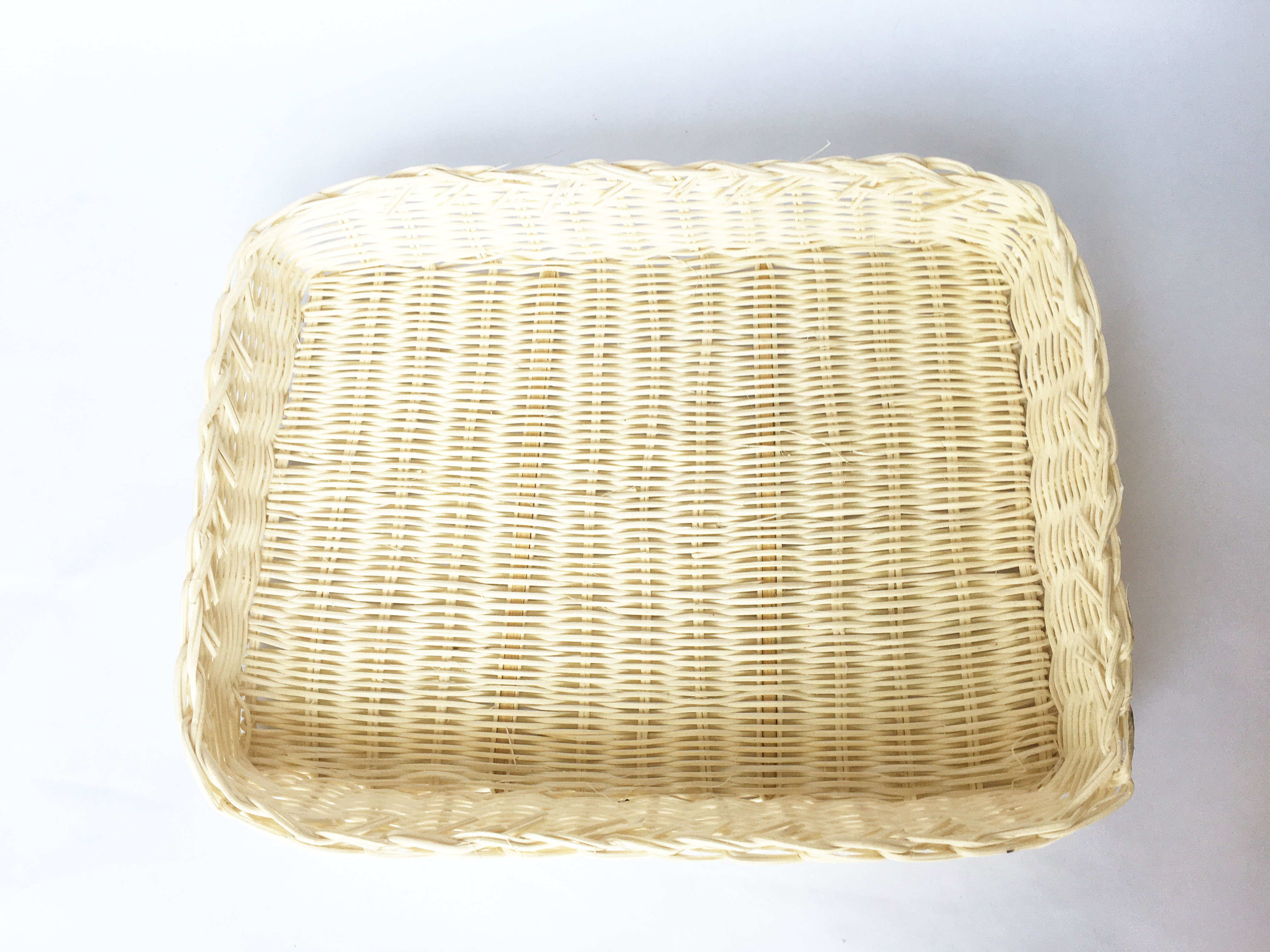 Khay mây đan bằng mây tự nhiên Khay chữ nhật KT D32xR22xC5.5cm đựng đồ, decor, trang trí bằng mây