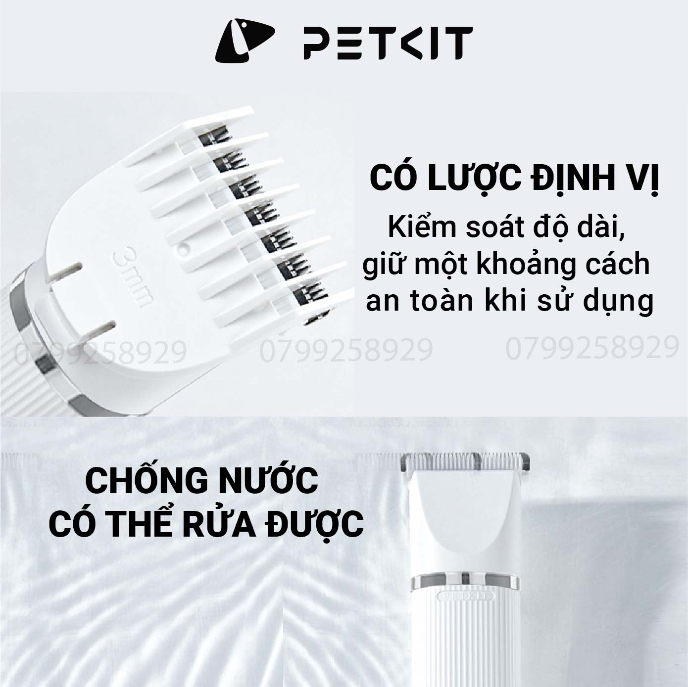 Tông Đơ Đa Năng PETKIT 2in1 Chuyên Dụng Cắt Tỉa Cho Chó Mèo Phiên Bản Pro 2023