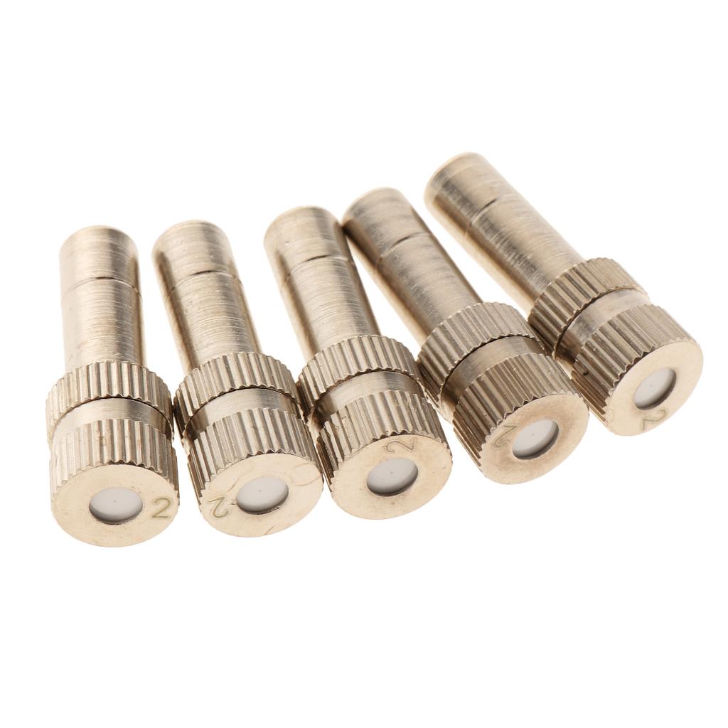 10 x 0.2mm Low Pressure  Nozzle 6mm Mist Nozzle Irrigation Tool