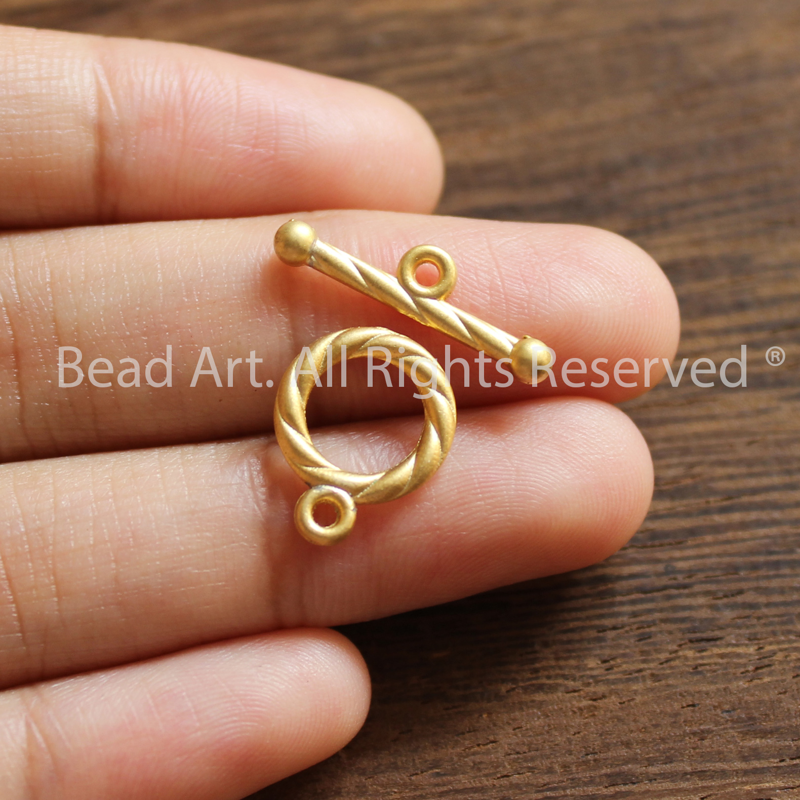 Khoá Mạ Vàng, Charm Làm Vòng Tay, Phụ Kiện Trang Sức, Trang Sức Yoga, Phong Thuỷ, Charm Cách - Bead Art