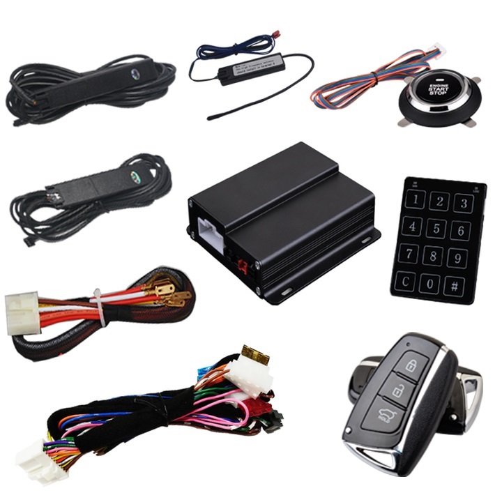 Bộ chìa khóa thông minh START-STOP điều khiển từ xa OVI dành cho ô tô Toyota, Honda, Hyundai, Nissan, Ford, Kia, Mazda