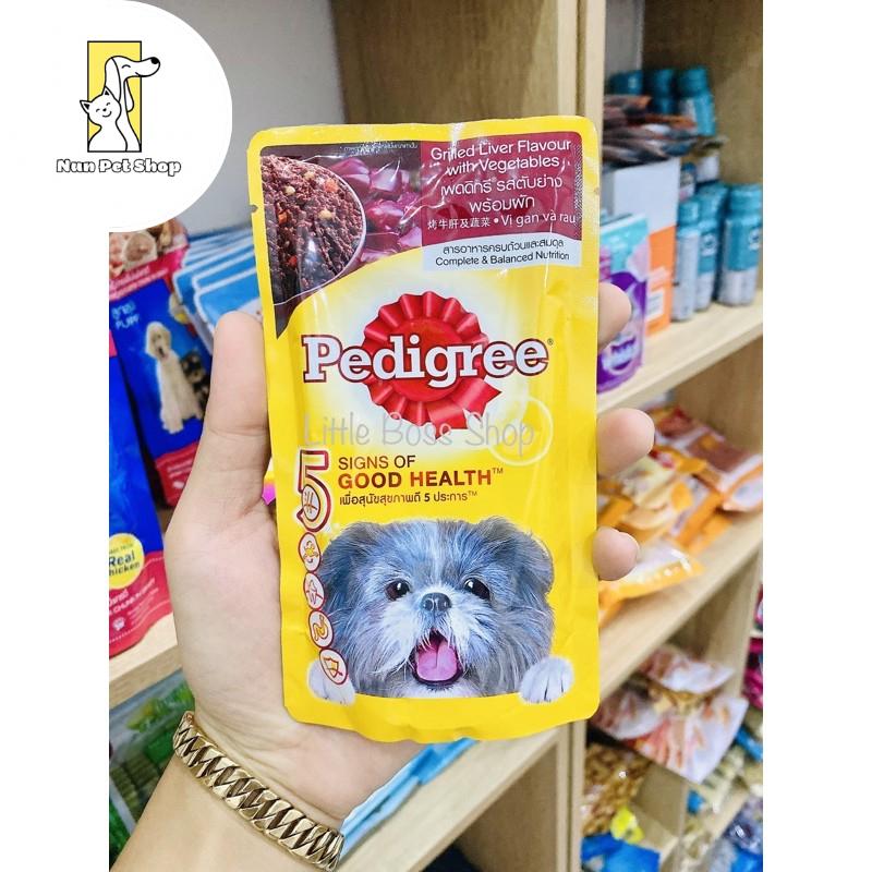 Pate Pedigree vị gà nấu sốt cho cún cưng