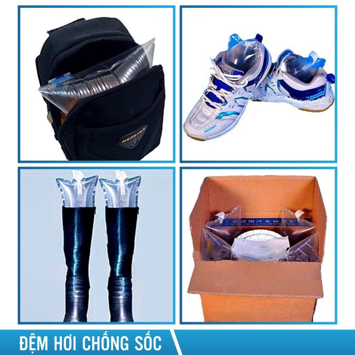 Túi đệm khí chống sốc 15x30cm bong bóng khí đệm hơi, túi hơi đệm khí, đệm hơi chèn hàng chống sốc-MHAPCK