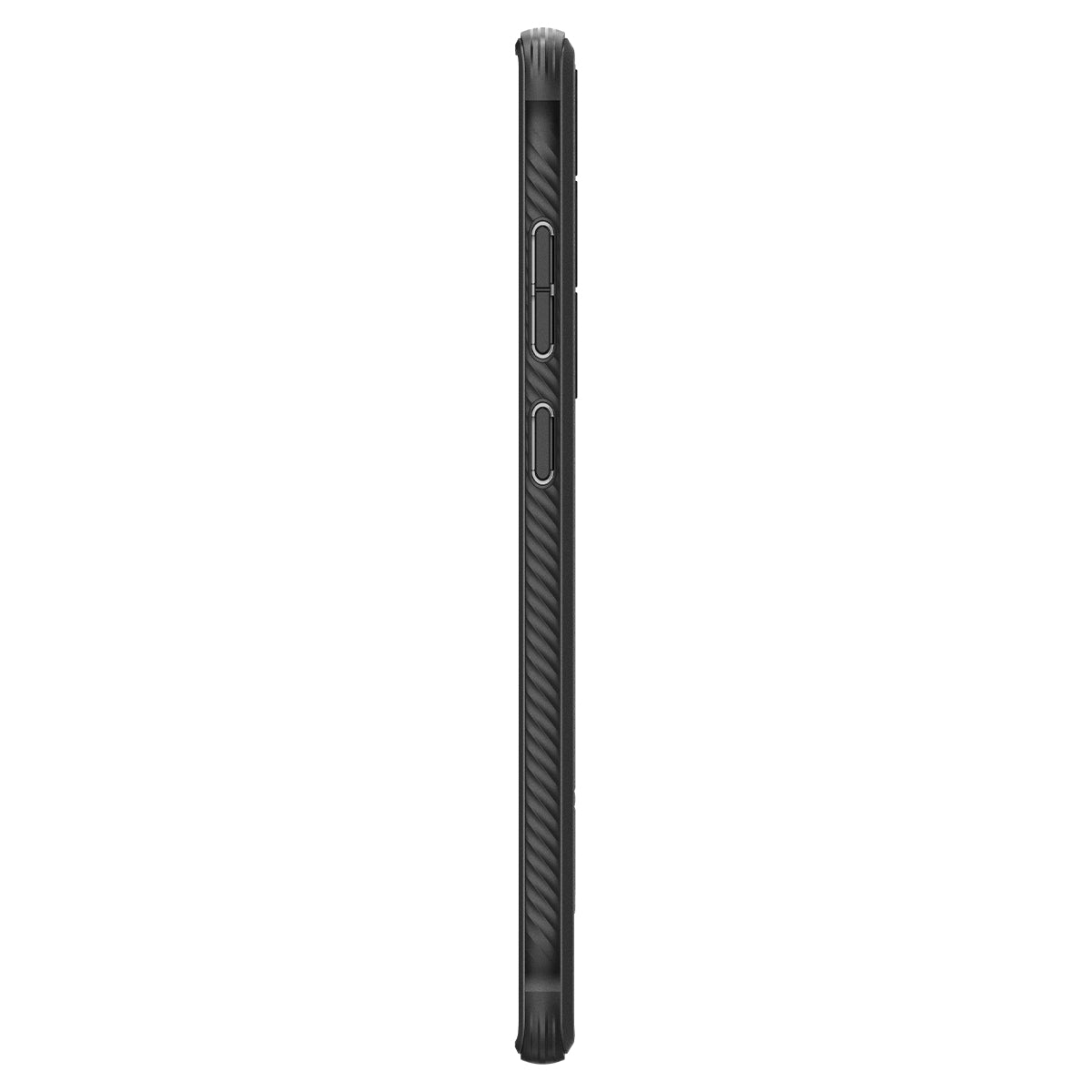 Ốp Lưng Dành Cho Samsung Galaxy S23 Ultra Spigen Rugged Armor Matte Black - Hàng Chính Hãng