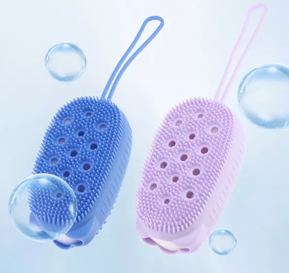 Bông tắm silicon tạo bọt