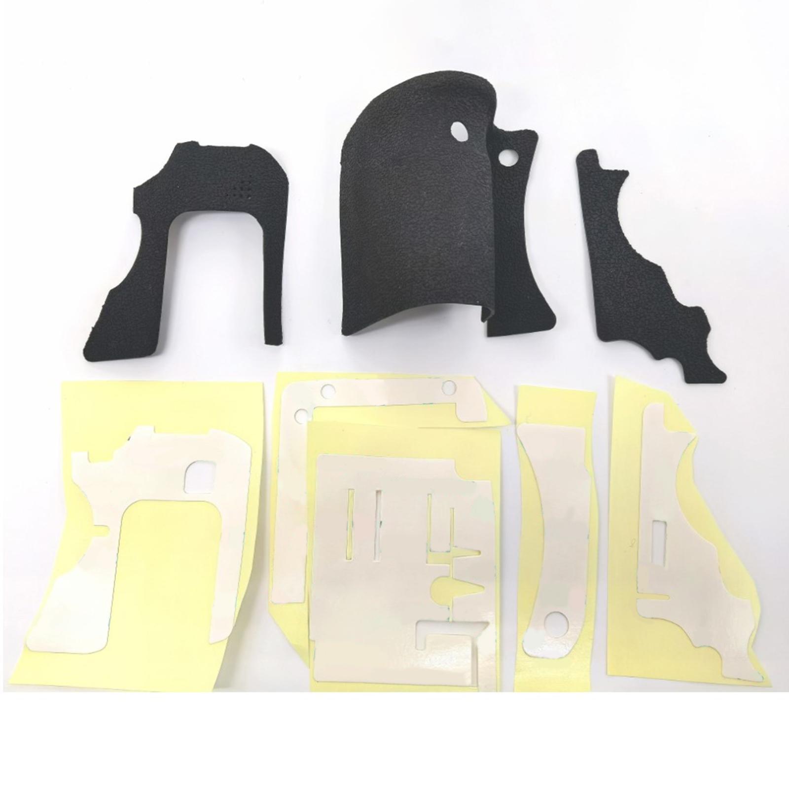 3Pcs Camera Grip Rubber Cover , Grip Rubber Repair Cover for EOS 6D ,Premium, Easy to Install ,Professional