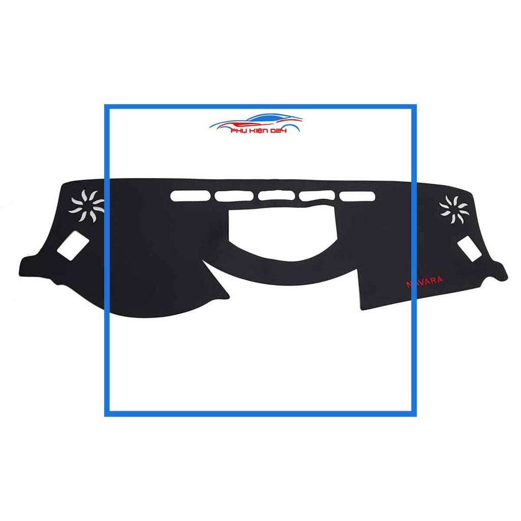 Thảm taplo Navara 2015-2016-2017-2018-2019-2020-2021-2022 chống nắng nóng làm mát xe mở rộng tầm nhìn