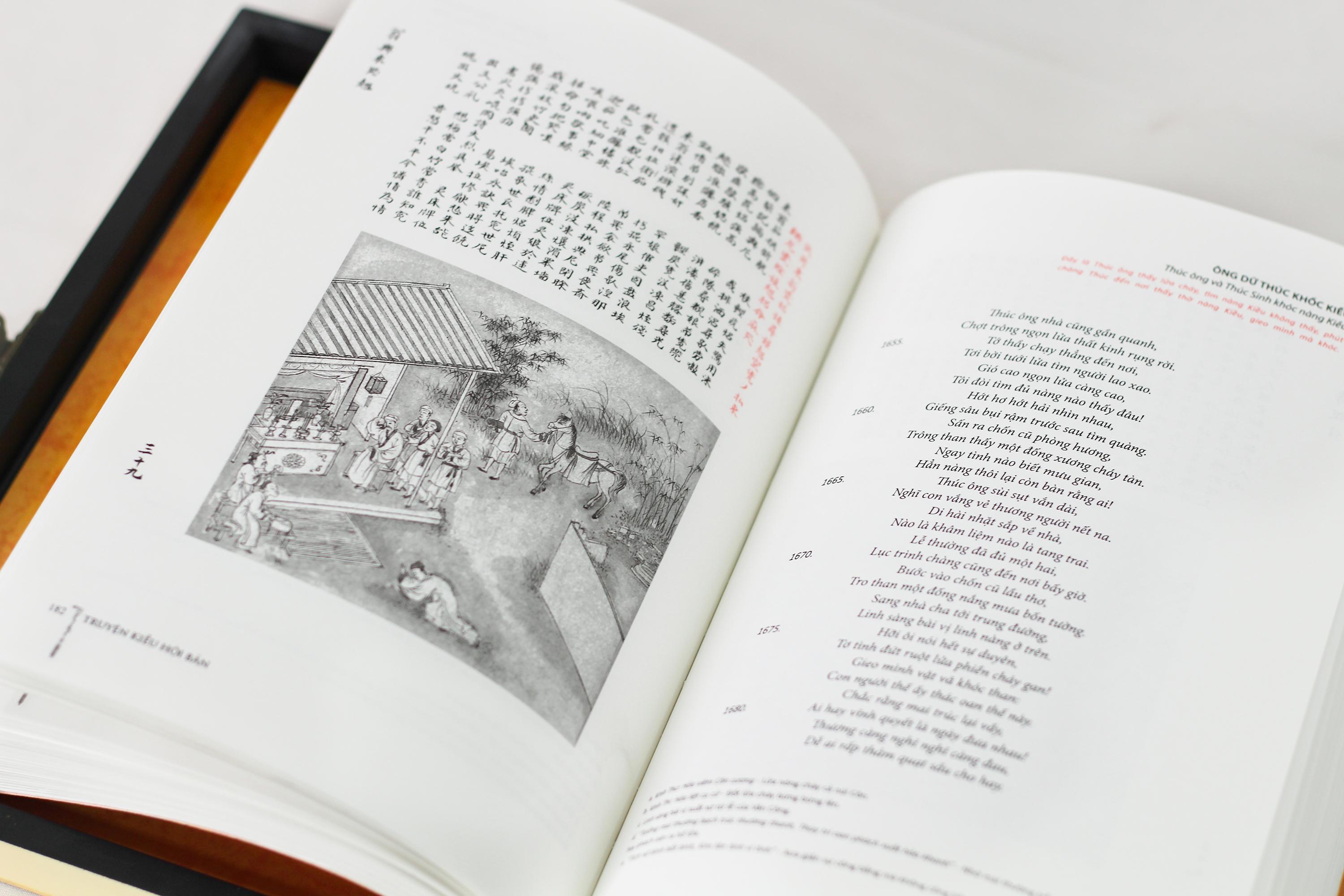 Sách - Truyện Kiều Hội Bản - Ấn Bản Sơn Mài