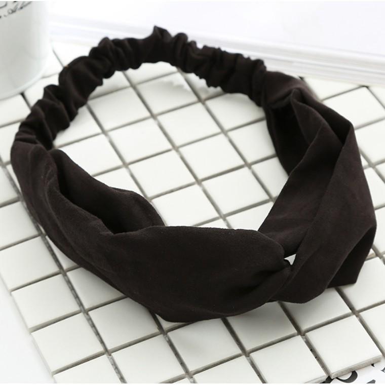 Băng đô turban 1 mầu.